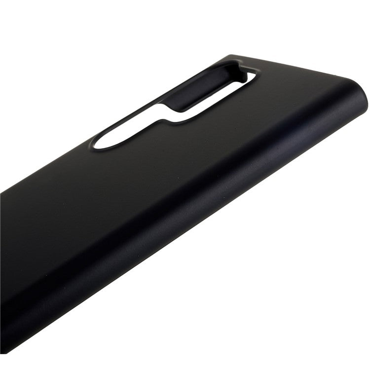 For Samsung Galaxy S23 Ultra Hard Plastic Rubberized Glossy Phone Back Case Drop Resistant Cellphone Cover
