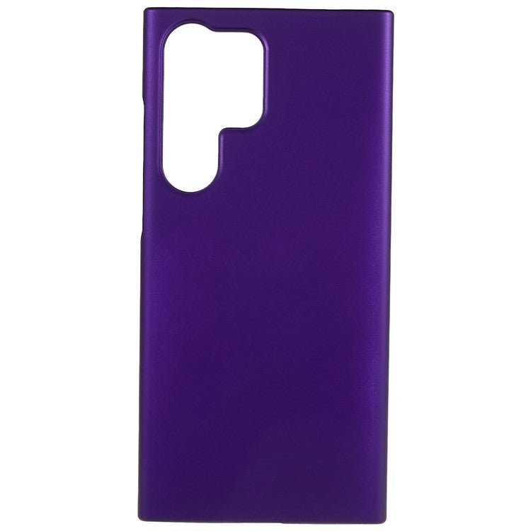 For Samsung Galaxy S23 Ultra Hard Plastic Rubberized Glossy Phone Back Case Drop Resistant Cellphone Cover