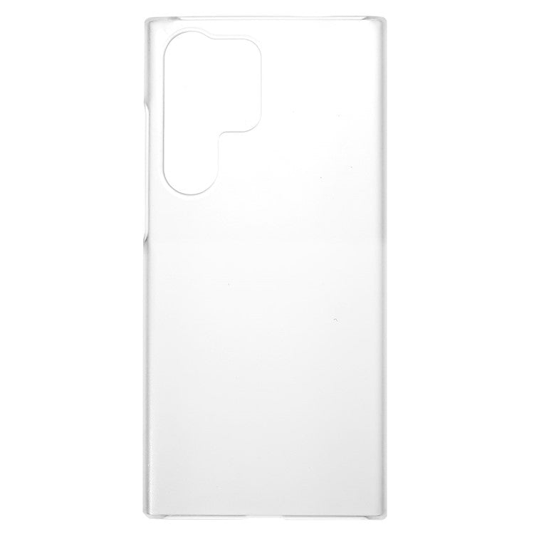 For Samsung Galaxy S23 Ultra Hard Plastic Rubberized Glossy Phone Back Case Drop Resistant Cellphone Cover
