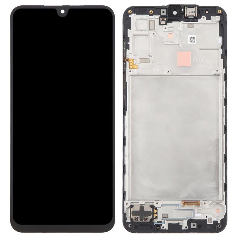 For Samsung Galaxy A17 4G A175 OEM Grade S AMOLED Screen and Digitizer Assembly + Frame (without Logo)
