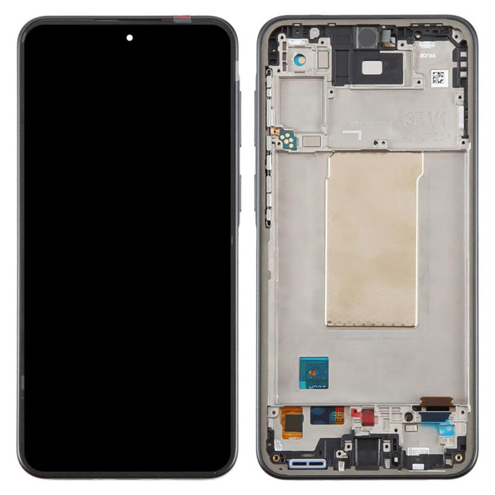 For Samsung Galaxy A37 5G A376 Grade C OLED Screen and Digitizer Assembly + Frame (without Logo)