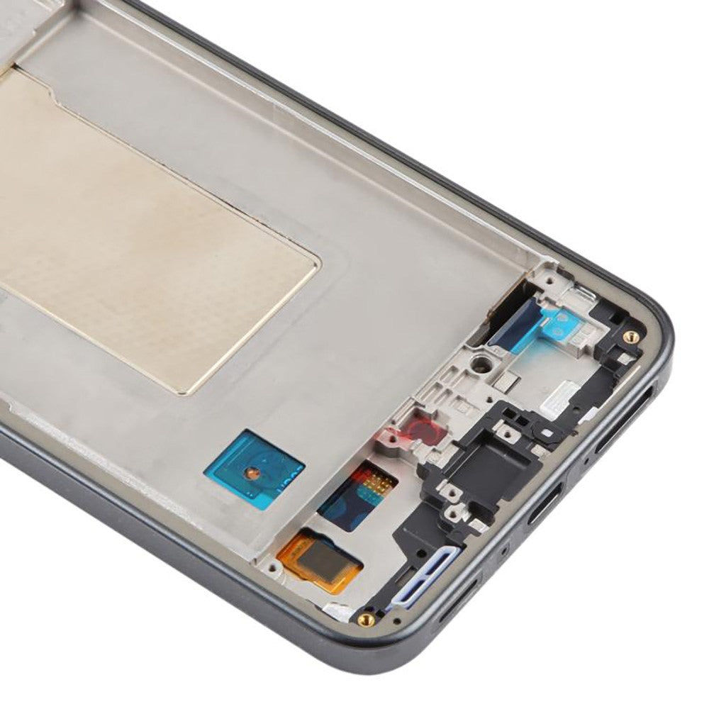 For Samsung Galaxy A37 5G A376 OEM Grade S AMOLED Screen and Digitizer Assembly + Frame (without Logo)