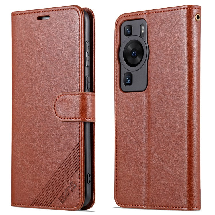 AZNS för Huawei P60 / P60 Pro telefonfodral Anti-Drop PU läder telefonfodral