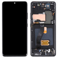 For Samsung Galaxy S21 Ultra 5G G998B OEM Grade S AMOLED Screen and Digitizer Assembly + Frame Part (without Logo)