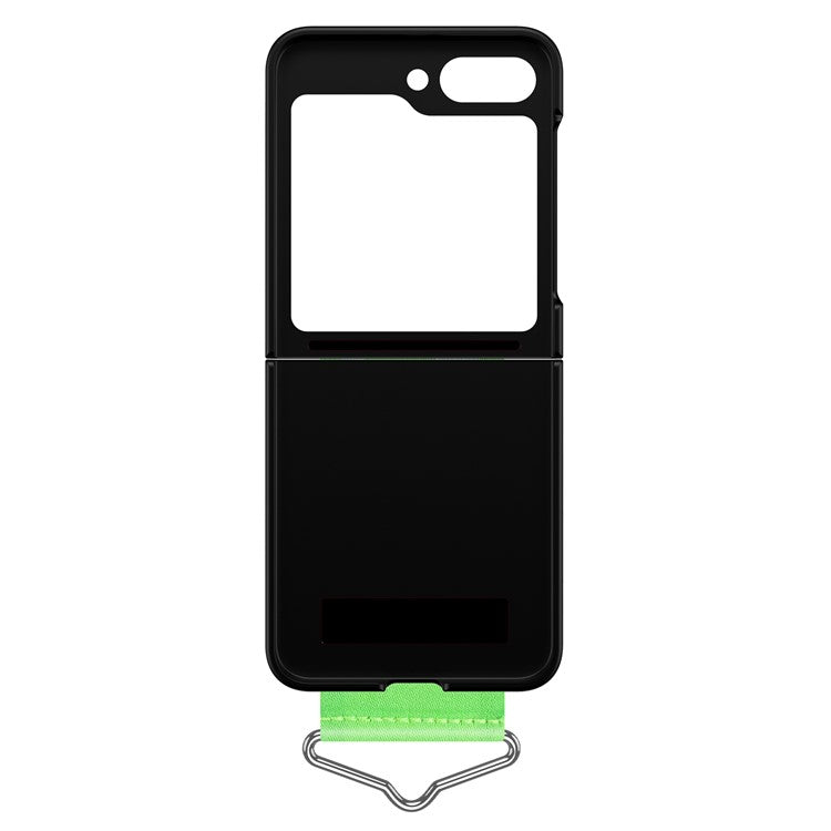 For Samsung Galaxy Z Flip5 5G Hard PC Phone Cover Protective Case with B-Shape Ring Holder