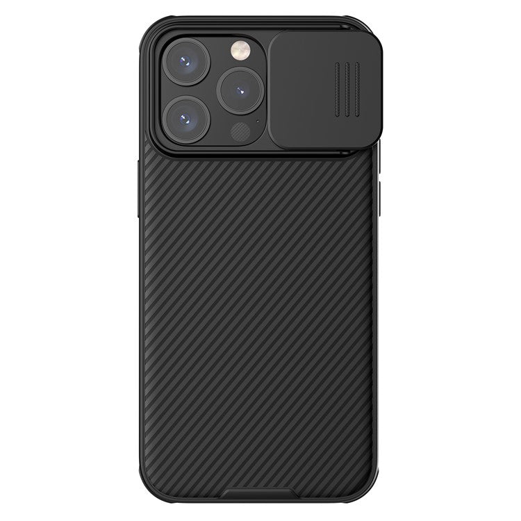 NILLKIN CamShield Pro Series för iPhone 15 Pro Max telefonfodral Skjut kameraskydd Anti-drop PC+TPU skal