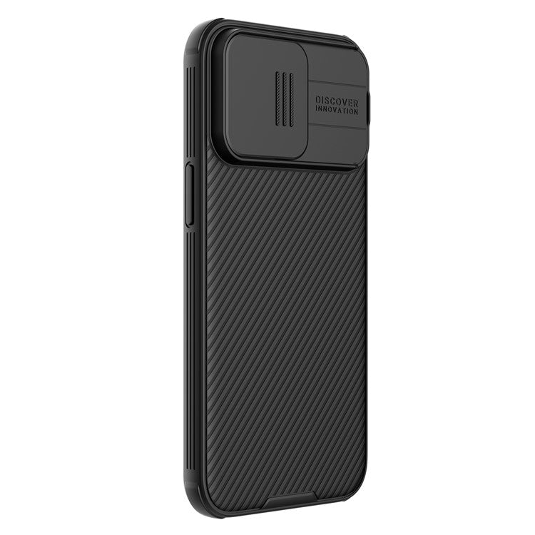 NILLKIN CamShield Pro Series för iPhone 15 Pro Max telefonfodral Skjut kameraskydd Anti-drop PC+TPU skal
