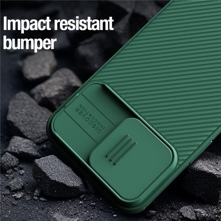 NILLKIN CamShield Pro Series för iPhone 15 Pro Max telefonfodral Skjut kameraskydd Anti-drop PC+TPU skal