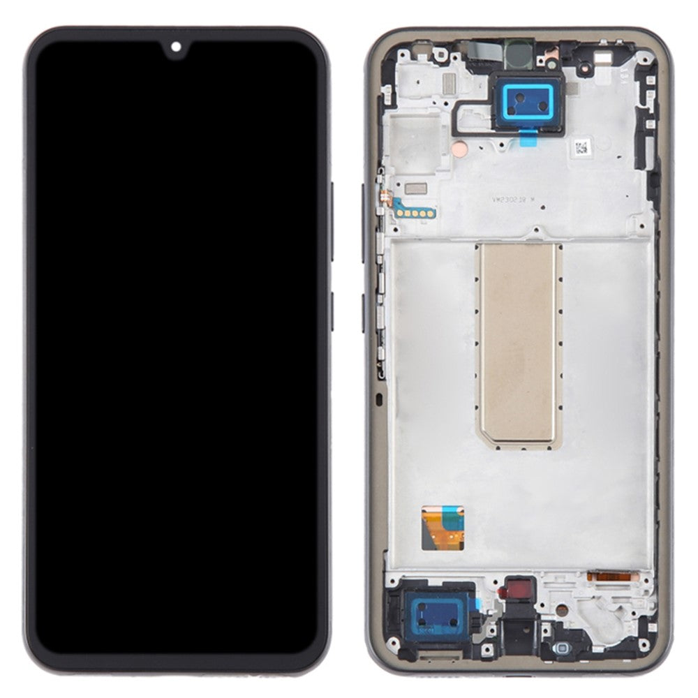 For Samsung Galaxy A34 5G A346 OEM Grade S AMOLED Screen and Digitizer Assembly + Frame Repair Part (without Logo)