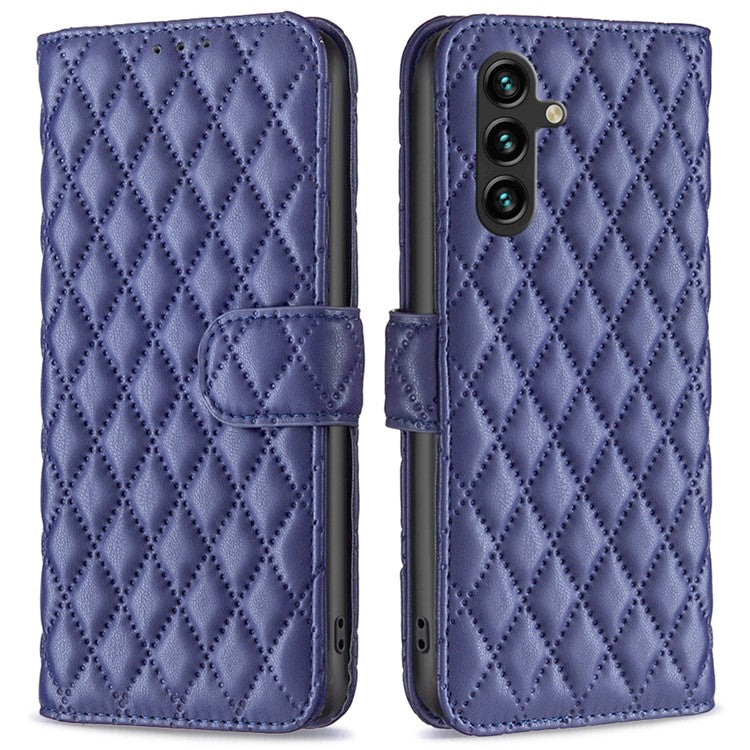 BINFEN COLOR BF Style-14 for Samsung Galaxy A05s 4G Case Imprinted Wallet Stand Leather Phone Cover