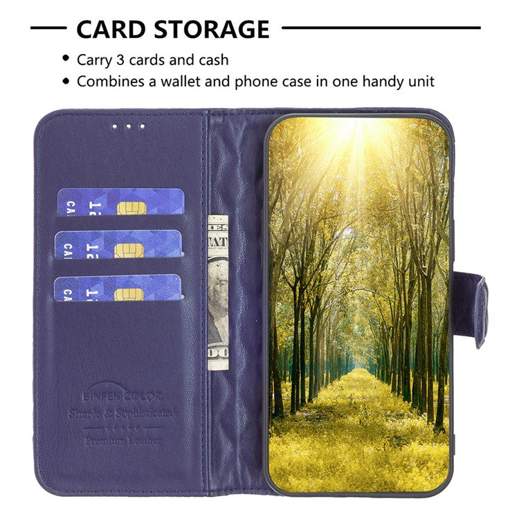 BINFEN COLOR BF Style-14 for Samsung Galaxy A05s 4G Case Imprinted Wallet Stand Leather Phone Cover