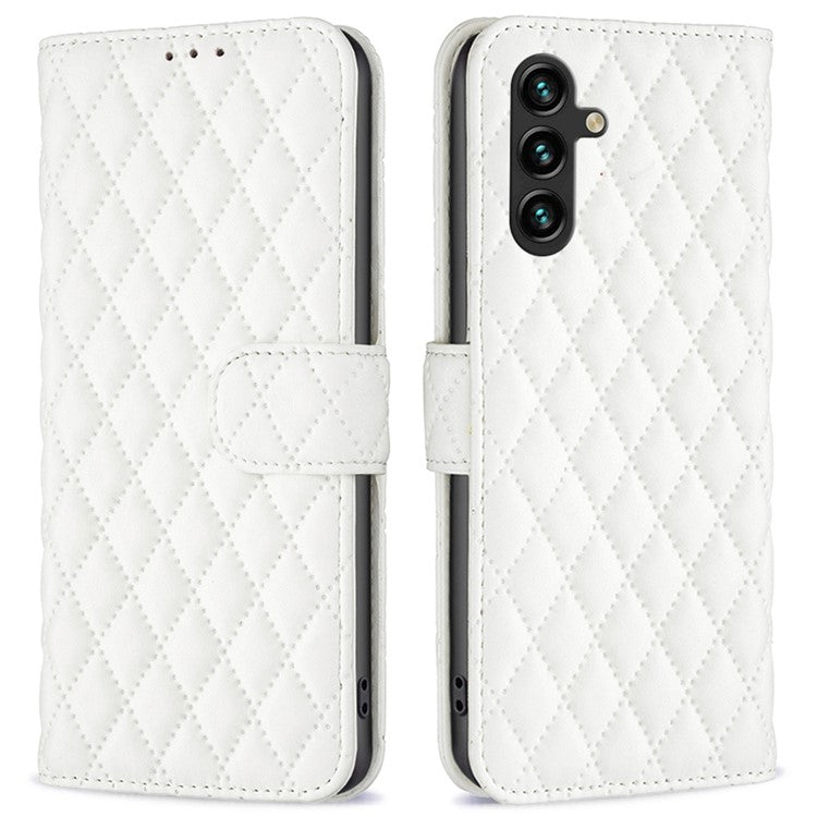 BINFEN COLOR BF Style-14 for Samsung Galaxy A05s 4G Case Imprinted Wallet Stand Leather Phone Cover