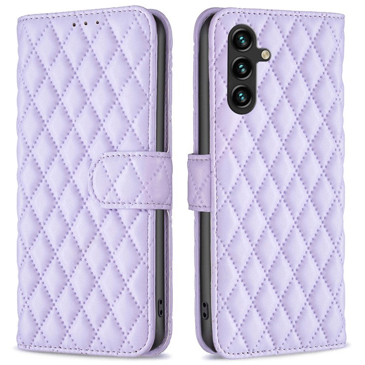 BINFEN COLOR BF Style-14 for Samsung Galaxy A05s 4G Case Imprinted Wallet Stand Leather Phone Cover