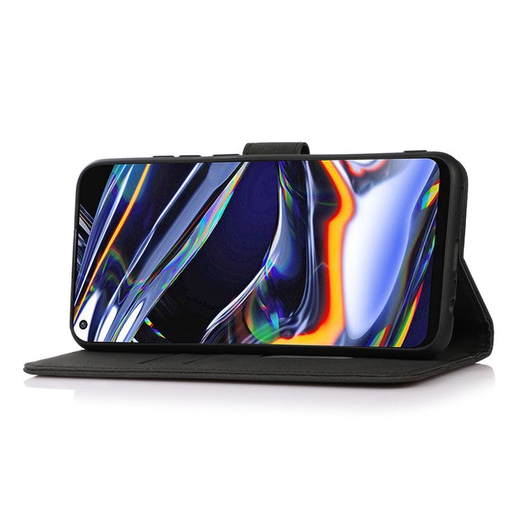 KHAZNEH For Samsung Galaxy A15 4G Case PU Leather Wallet Anti-drop Phone Stand Cover