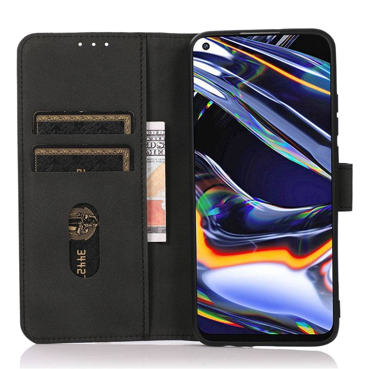 KHAZNEH For Samsung Galaxy A15 4G Case PU Leather Wallet Anti-drop Phone Stand Cover