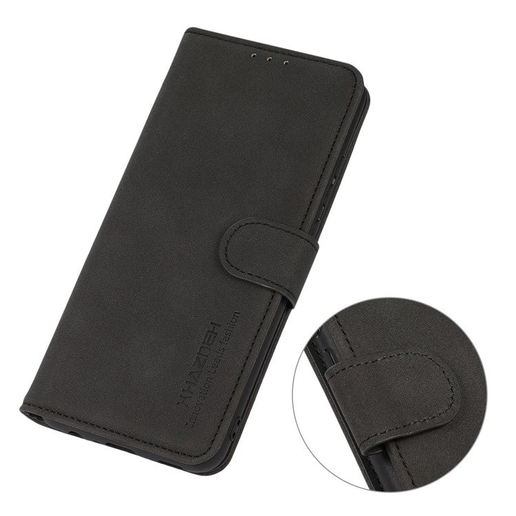 KHAZNEH For Samsung Galaxy A15 4G Case PU Leather Wallet Anti-drop Phone Stand Cover
