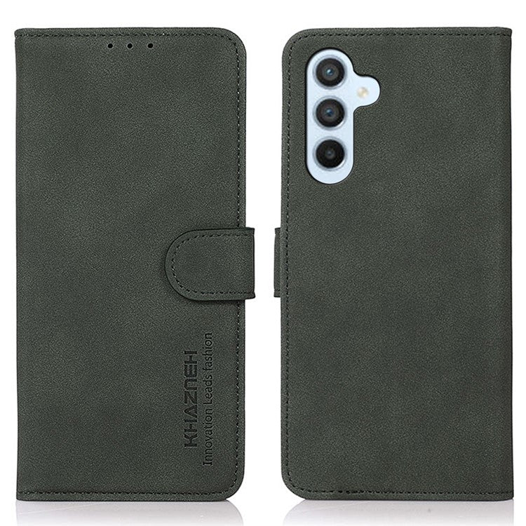 KHAZNEH For Samsung Galaxy A15 4G Case PU Leather Wallet Anti-drop Phone Stand Cover