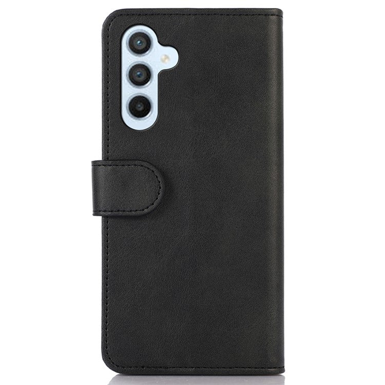 For Samsung Galaxy A25 5G (Global) (161.0 x 76.5 x 8.3mm) Case Cowhide Texture PU Leather Wallet Cover