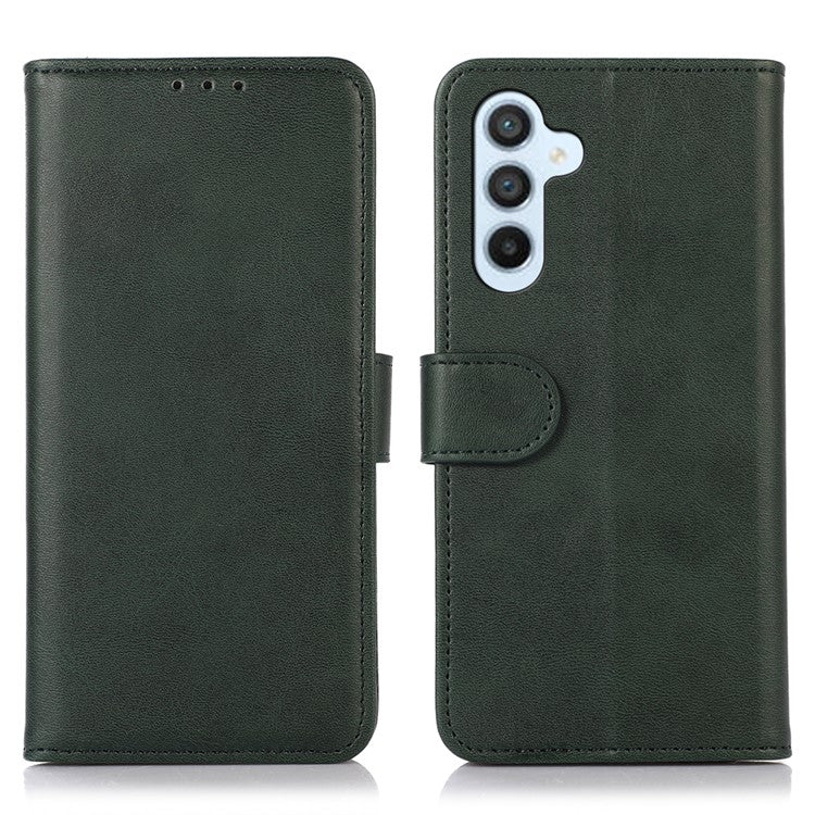 For Samsung Galaxy A25 5G (Global) (161.0 x 76.5 x 8.3mm) Case Cowhide Texture PU Leather Wallet Cover