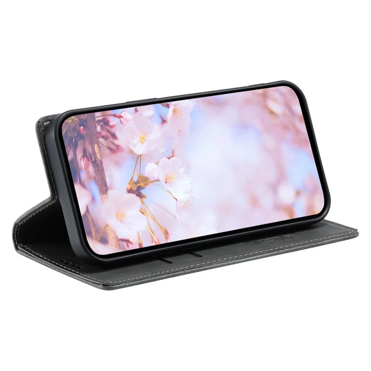 For Samsung Galaxy S23+ Case Imprinted Mandala Flower Leather Cover with Wallet