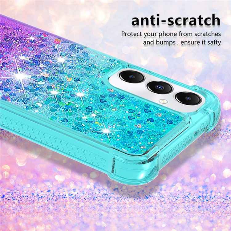 For Samsung Galaxy A05s 4G TPU Case Gradient Quicksand Phone Back Cover