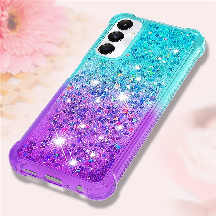 For Samsung Galaxy A05s 4G TPU Case Gradient Quicksand Phone Back Cover