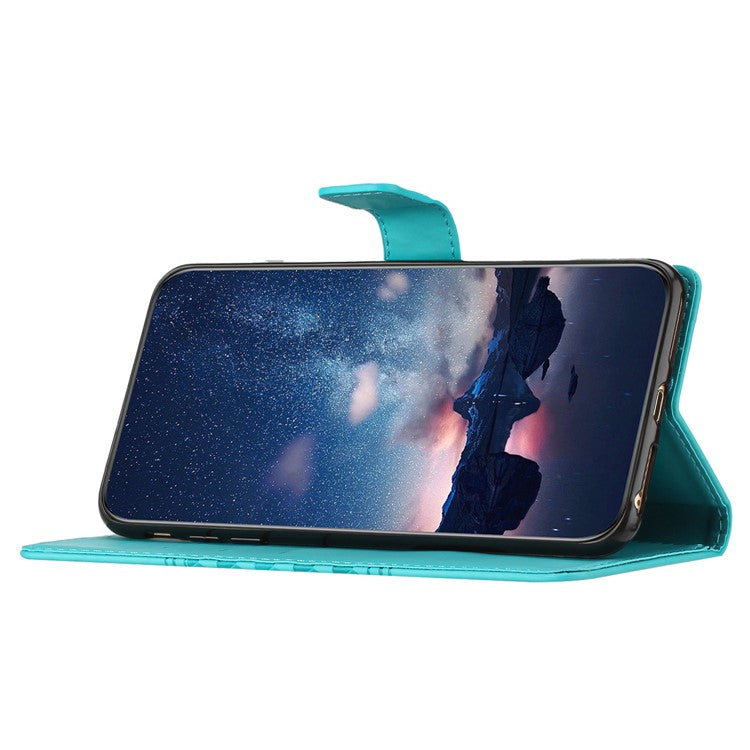 For Samsung Galaxy A05s 4G Case Anti-drop Imprinted Rhombus PU Leather Phone Stand Cover