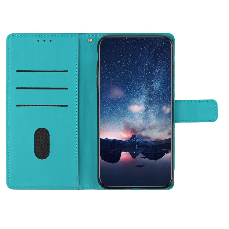 For Samsung Galaxy A05s 4G Case Anti-drop Imprinted Rhombus PU Leather Phone Stand Cover