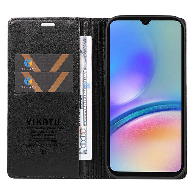 YIKATU YK-006 For Samsung Galaxy A05s 4G Case Drop Proof Leather Wallet Magnetic Closing Cover