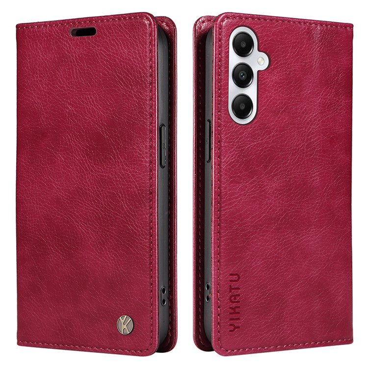 YIKATU YK-006 For Samsung Galaxy A05s 4G Case Drop Proof Leather Wallet Magnetic Closing Cover