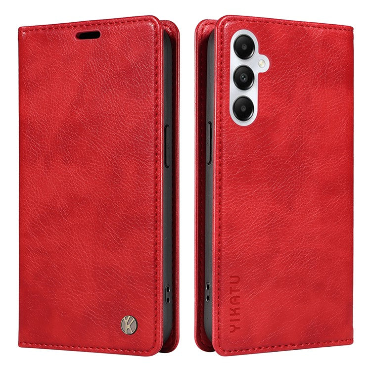 YIKATU YK-006 For Samsung Galaxy A05s 4G Case Drop Proof Leather Wallet Magnetic Closing Cover