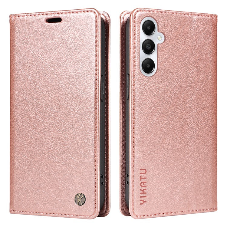 YIKATU YK-006 For Samsung Galaxy A05s 4G Case Drop Proof Leather Wallet Magnetic Closing Cover