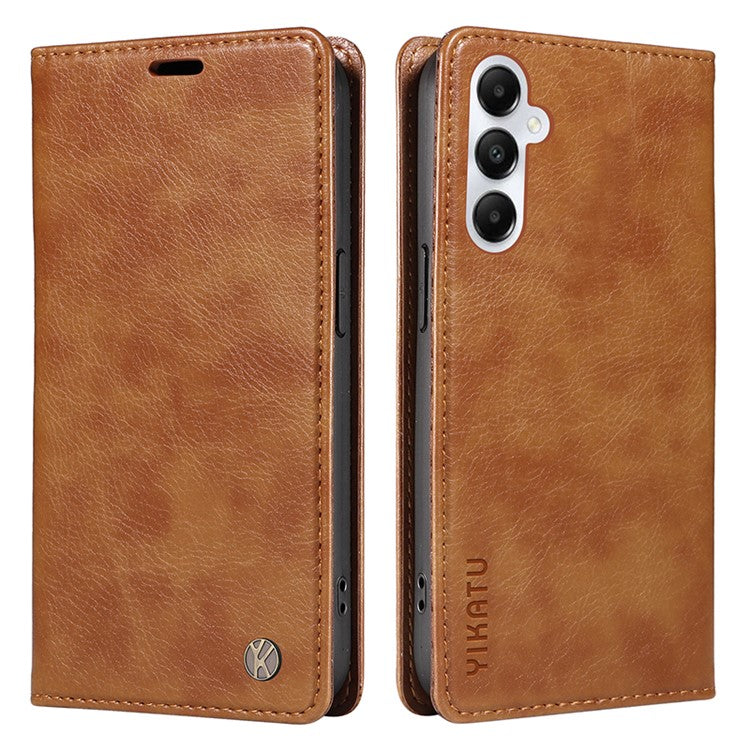 YIKATU YK-006 For Samsung Galaxy A05s 4G Case Drop Proof Leather Wallet Magnetic Closing Cover