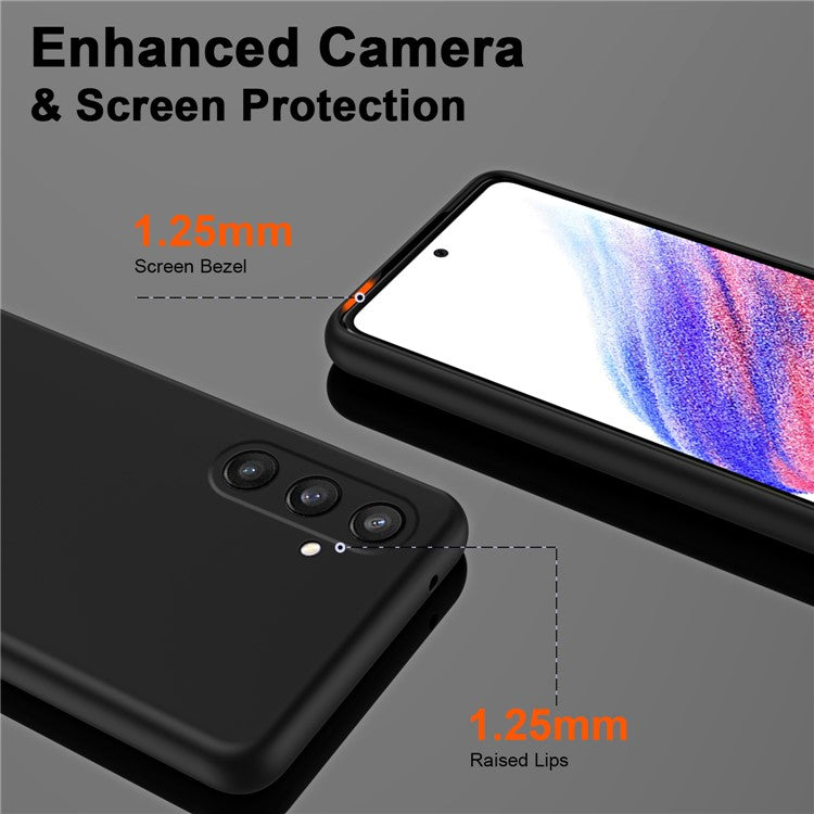 För Samsung Galaxy S24+ Fodral Anti-Drop gummibelagt 2,2 mm TPU telefonskal