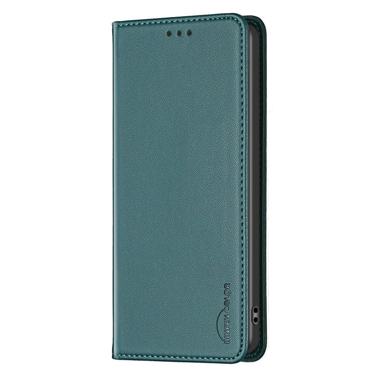 BINFEN COLOR BF18 For Samsung Galaxy A35 5G Case PU Leather Card Holder Cover
