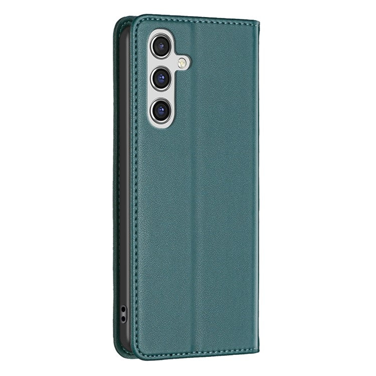 BINFEN COLOR BF18 For Samsung Galaxy A35 5G Case PU Leather Card Holder Cover