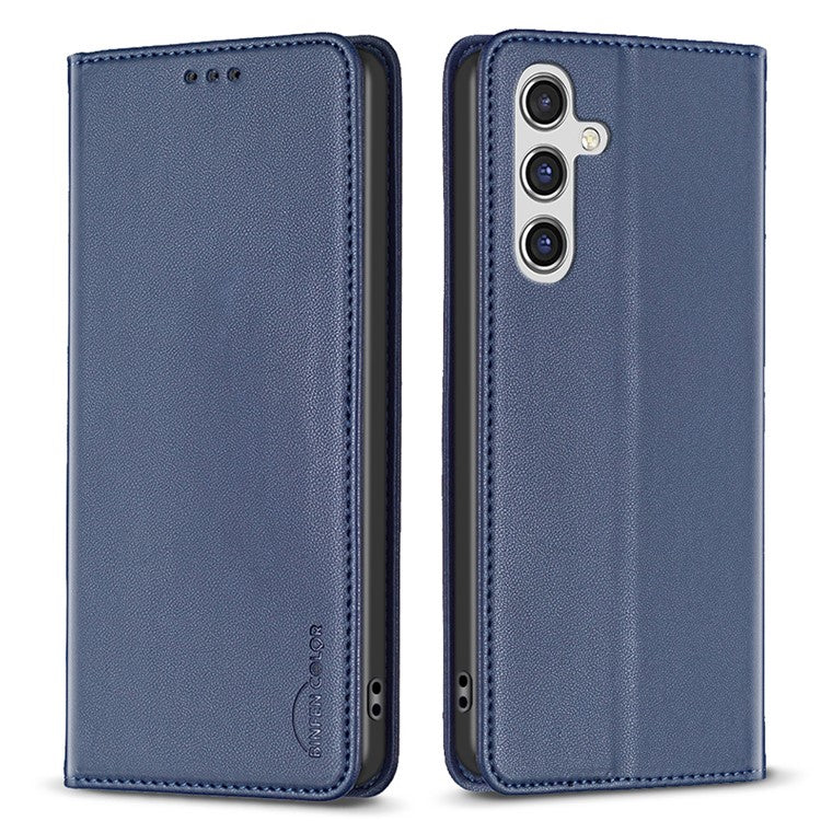 BINFEN COLOR BF18 For Samsung Galaxy A35 5G Case PU Leather Card Holder Cover