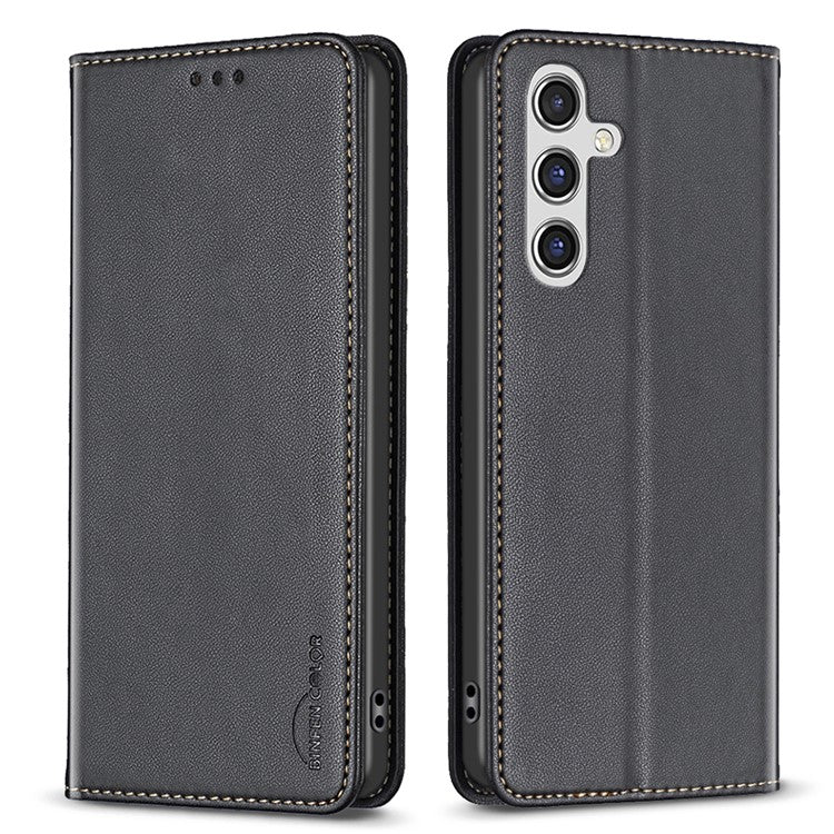 BINFEN COLOR BF18 For Samsung Galaxy A35 5G Case PU Leather Card Holder Cover