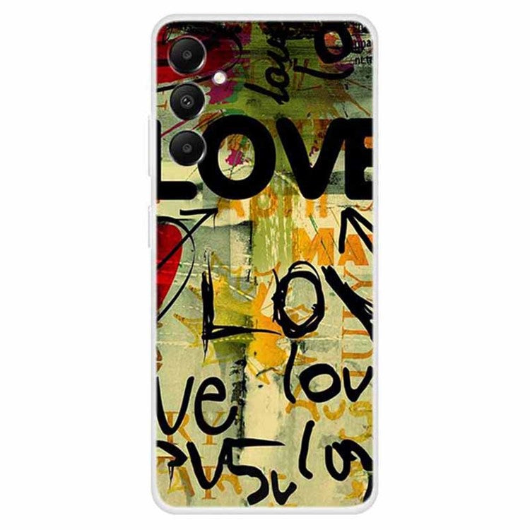 For Samsung Galaxy A05s 4G Case Pattern Printing Soft TPU Mobile Phone Back Cover