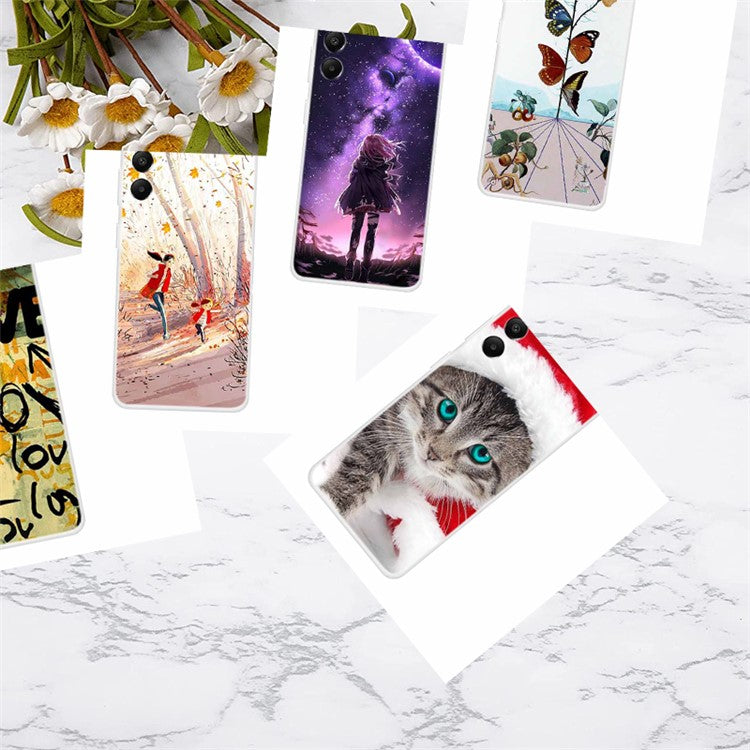 For Samsung Galaxy A05s 4G Case Pattern Printing Soft TPU Mobile Phone Back Cover