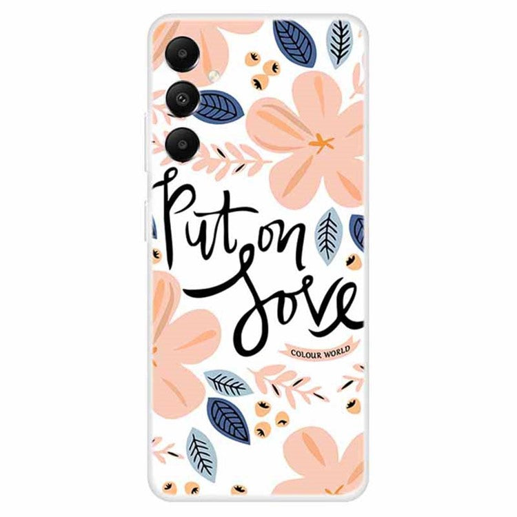 For Samsung Galaxy A05s 4G Case Pattern Printing Soft TPU Mobile Phone Back Cover
