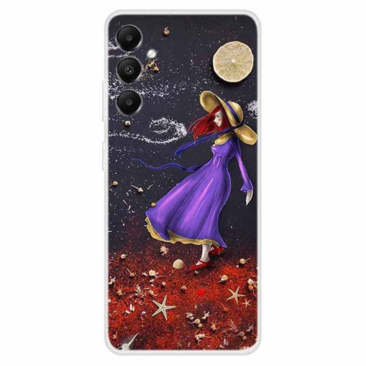 For Samsung Galaxy A05s 4G Case Pattern Printing Soft TPU Mobile Phone Back Cover