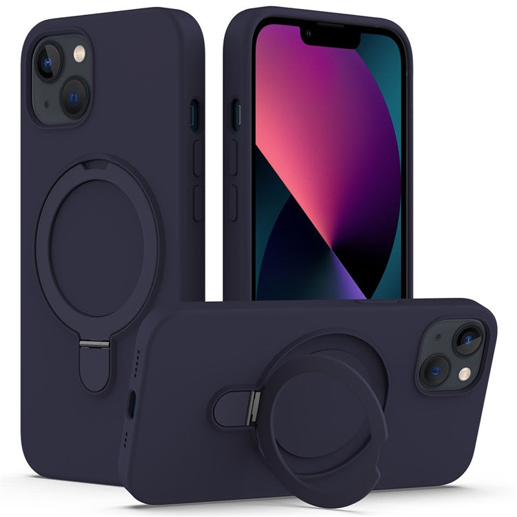 För iPhone 14 Magnetfodral Ringhållare Kickstand Cover Kompatibel med MagSafe
