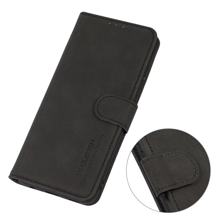 KHAZNEH For Samsung Galaxy A55 5G Suede Texture Protective Leather Cover
