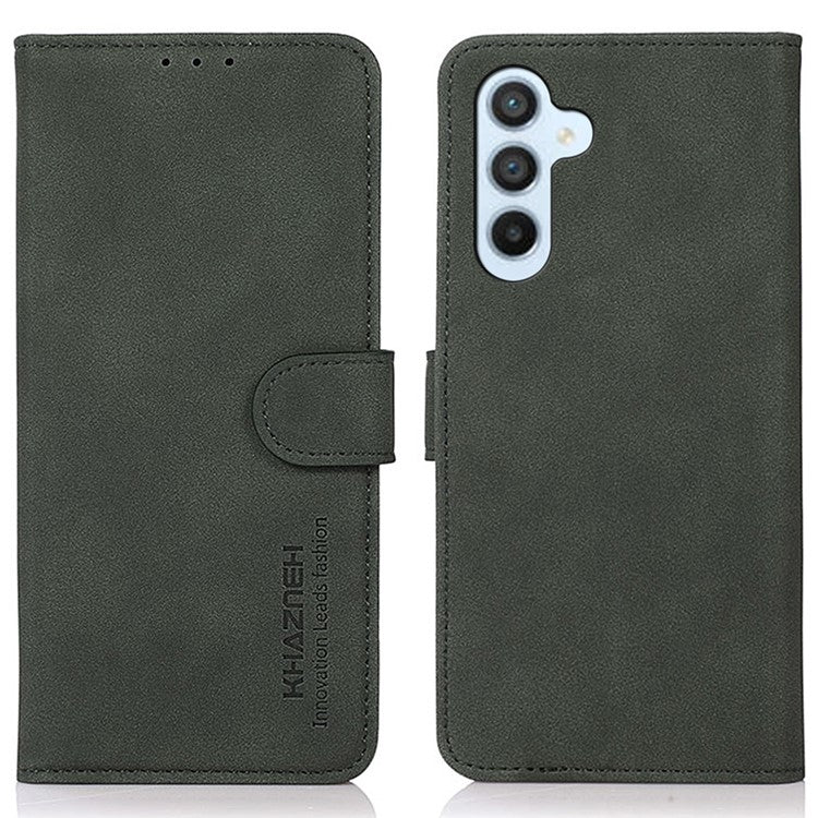 KHAZNEH For Samsung Galaxy A55 5G Suede Texture Protective Leather Cover