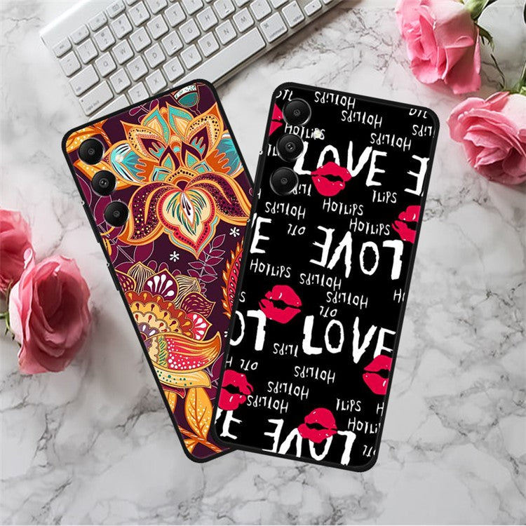 For Samsung Galaxy A05s 4G Soft TPU Case Phone Protective Cover Pattern Printing