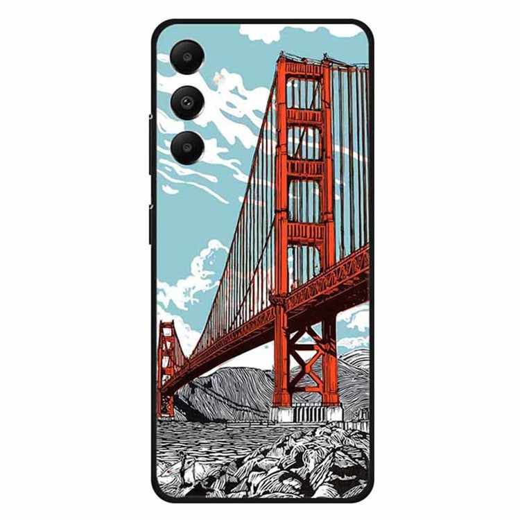 For Samsung Galaxy A05s 4G Soft TPU Case Phone Protective Cover Pattern Printing