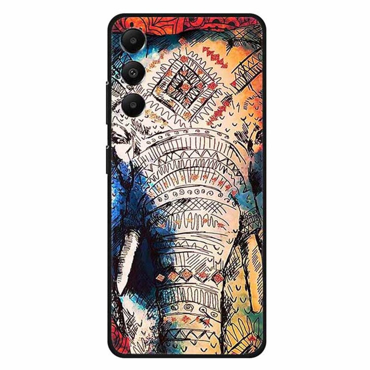 For Samsung Galaxy A05s 4G Soft TPU Case Phone Protective Cover Pattern Printing