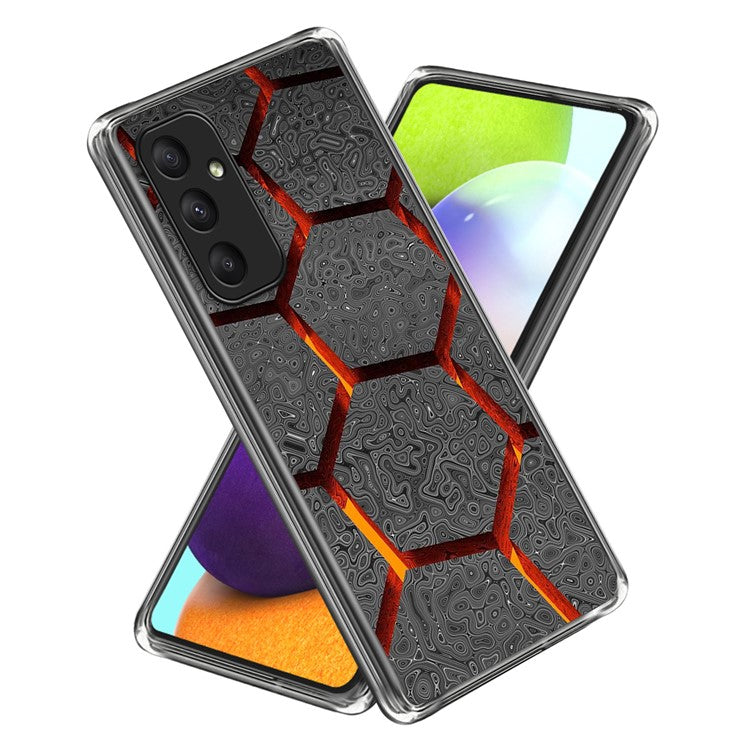 For Samsung Galaxy A15 4G / 5G TPU Case Pattern Printing Protective Phone Cover