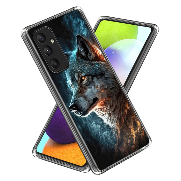 For Samsung Galaxy A15 4G / 5G TPU Case Pattern Printing Protective Phone Cover